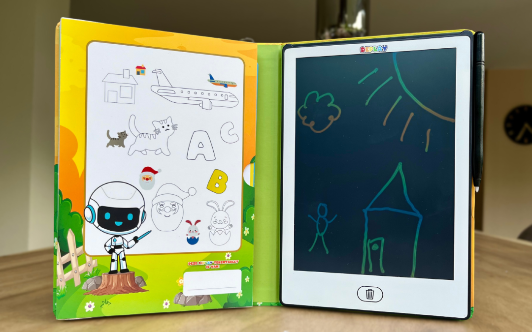 DEPLAY tekentablet PREMIUM 8,5 inch: oneindig tekenplezier!
