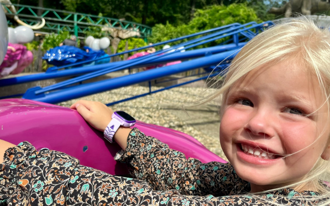 De DEPLAY 4G kidswatch in het pretpark!